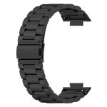 Για Huawei Watch Fit 2 Μεταλλικό λουράκι από ανοξείδωτο χάλυβα τριών σφαιριδίων (Μαύρο) - Image 3