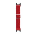 For Amazfit T-Rex / T-Rex Pro / Ares Adjustable Buckle Braided Nylon Watch Band (Red) - Image 2