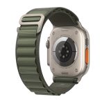 WiWU Nylon Loop Watch Band For Apple Watch Series 9&8&7 41mm / SE 3&SE 2&6&SE&5&4 40mm / 3&2&1 38mm(Green) - Image 4