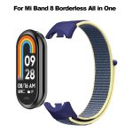 For Xiaomi Mi Band 8 Loop Nylon Replacement Watch Band(Blue Sea Color) - Image 2