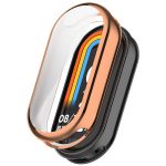For Xiaomi Mi Band 8 Full Coverage TPU Electroplating Watch Protective Case(Rose Gold) - Image 2