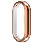 For Xiaomi Mi Band 8 Full Coverage TPU Electroplating Watch Protective Case(Rose Gold) - Image 4