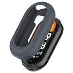 For Xiaomi Mi Band 8 Pure Color Silicone Watch Protective Case(Grey) - Image 2
