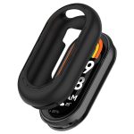 For Xiaomi Mi Band 8 Pure Color Silicone Watch Protective Case(Black) - Image 2