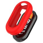For Xiaomi Mi Band 8 Pure Color Silicone Watch Protective Case(Red) - Image 2