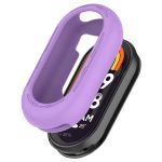 For Xiaomi Mi Band 8 Pure Color Silicone Watch Protective Case(Purple) - Image 2