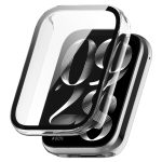 For Xiaomi Mi Band 8 Pro PC + Tempered Glass Film Integrated Watch Protective Case(Transparent)