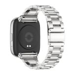 For Redmi Watch 3 Lite / Watch 3 Active Mijobs Three-Bead Metal Stainless Steel Watch Band(Silver) - Image 3