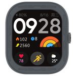 For Redmi Watch 4 Silicone Smart Watch Protective Case(Grey) - Image 4