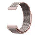 For Samsung Galaxy Watch 42mm Nylon Braided Watch Band    (ΡΟΖ ΣΚΟΥΡΟ ) - Image 2