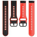 For Huawei Watch GT Runner / Watch GT 3 46mm TPU +Lychee Pattern Leather Watch Band(Red) - Image 3