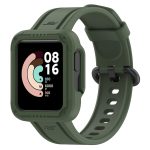 For Xiaomi Redmi Watch 2 Lite Silicone Solid Color Watch Band(Dark Green)