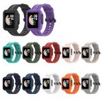 For Xiaomi Redmi Watch 2 Lite Silicone Solid Color Watch Band(Dark Green) - Image 3