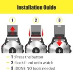 For Garmin Descent MK 2i 26mm Two-Color Sports Silicone Watch Band(Mint Green + Blue) - Image 5