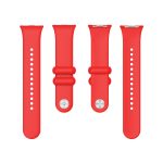 For Xiaomi Mi Band 8 Pro Solid Color Reverse Buckle Silicone Watch Band(Red) - Image 4