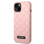 Karl Lagerfeld 3D Monogram Back Cover Σιλικόνης Ροζ (iPhone 14 Plus) - Image 4