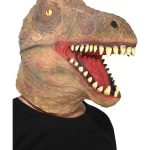 Αποκριάτικη Μάσκα Προσώπου Latex Δεινόσαυρος