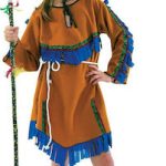 Αποκριάτικη Παιδική Στολή Ινδιάνα