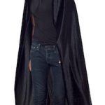 Μάυρη Αποκριάτικη Κάπα Με Κουκούλα