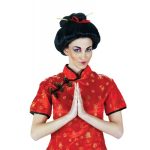 Περούκα Κινέζας με Ξυλάκια