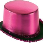 Καπέλο Ημίψηλο Σατέν (Ασημί)