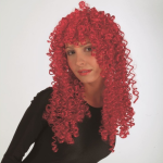 Περούκα Μπούκλες Δαχτυλίδι (Μωβ)