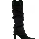 Γκέτες μαύρες μάλλινες