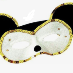Αποκριάτικη Μάσκα Ματιών Ποντικούλης