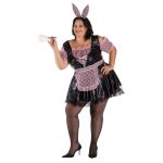 Αποκριάτικη Στολή Καμαριέρα Λαγουδάκι XXL
