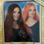 Περούκα Ίσια Μακριά Πορτοκαλί