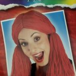 Περούκα Happy Doll -Κόκκινη