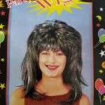 Αποκριάτικη Περούκα Τίνα (Μαύρη)