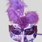 Μεταλλική Μάσκα Με Φτερά