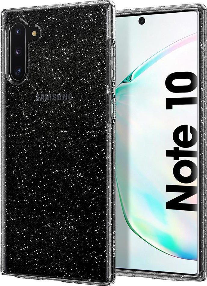 Spigen Liquid Crystal Glitter Back Cover Crystal Quartz (Galaxy Note 10) - Image 1