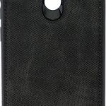 Forcell Denim Back Cover Υφασμάτινο Μαύρο (Xiaomi Redmi 7