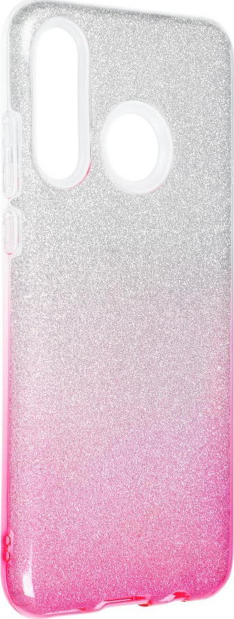 Forcell Shining Back Cover Σιλικόνης Ροζ (Huawei P30 Lite) - Image 1