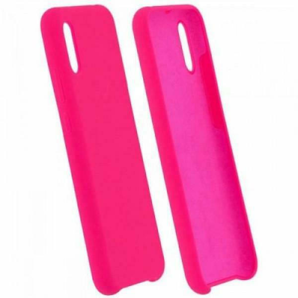 Forcell Back Cover Σιλικόνης Hot Pink (Huawei Y5 2019) - Image 1
