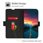 For TCL 305 / 30 SE / 306 & Sharp Aquos V6 / V6 Plus Ultra-thin Voltage Side Buckle PU + TPU Leather Phone Case(Black) - Image 2