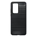 Forcell Carbon Back Cover Σιλικόνης Μαύρο (Huawei P40)