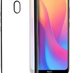 ΘΗΚΗ ΤΗΛΕΦΩΝΟΥ XIAOMI REDMI 8A - ΔΙΑΦΑΝΗ ΘΗΚΗ ΣΙΛΙΚΟΝΗΣ ΜΕ ΜΑΥΡΟ ΠΛΑΙΣΙΟ