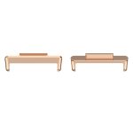 For Huawei Watch Fit 2 2 in 1 Metal Watch Band Connectors (Rose Gold) - Image 2