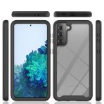 For Samsung Galaxy S21 Plus 5G Starry Sky Solid Color Series Shockproof PC + TPU Protective Case(Black) - Image 2