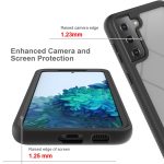For Samsung Galaxy S21 Plus 5G Starry Sky Solid Color Series Shockproof PC + TPU Protective Case(Black) - Image 4