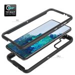 For Samsung Galaxy S21 Plus 5G Starry Sky Solid Color Series Shockproof PC + TPU Protective Case(Black) - Image 6