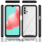For Samsung Galaxy A32 5G Starry Sky Solid Color Series Shockproof PC + TPU Protective Case(Black) - Image 2