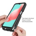 For Samsung Galaxy A32 5G Starry Sky Solid Color Series Shockproof PC + TPU Protective Case(Black) - Image 4