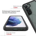 For Samsung Galaxy S22 5G Starry Sky Solid Color PC + TPU Phone Case(Black) - Image 5