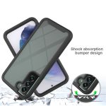 For Samsung Galaxy S22 5G Starry Sky Solid Color PC + TPU Phone Case(Black) - Image 6
