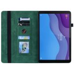 For Lenovo Tab M10 HD 2nd Gen TB-X306X Skin Feel Solid Color Zipper Leather Tablet Case(Green) - Image 3