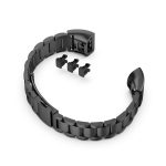 For Huawei Band 4 Pro (TER-B29S) / Band 3 Pro (TER-B29) / Band 3 (TER-B09) Three Beads Steel Wrist Strap Watchband(Black) - Image 5